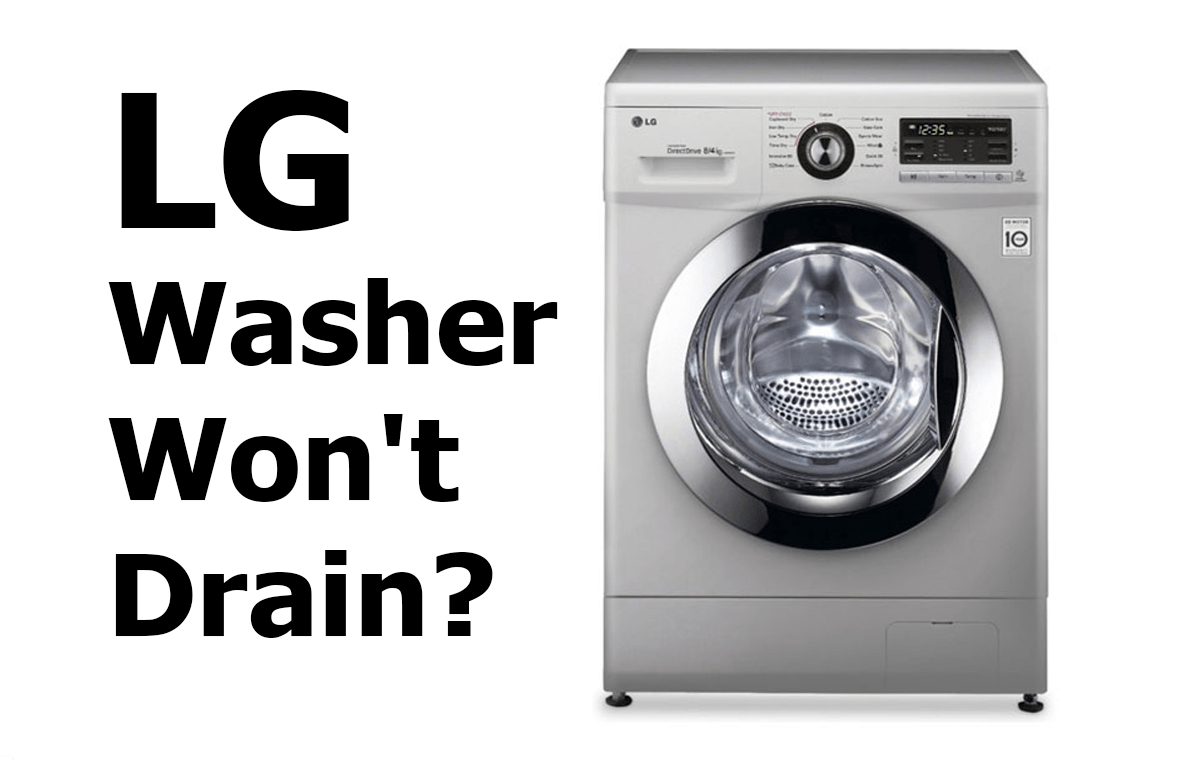 LG Washer Wont Drain 