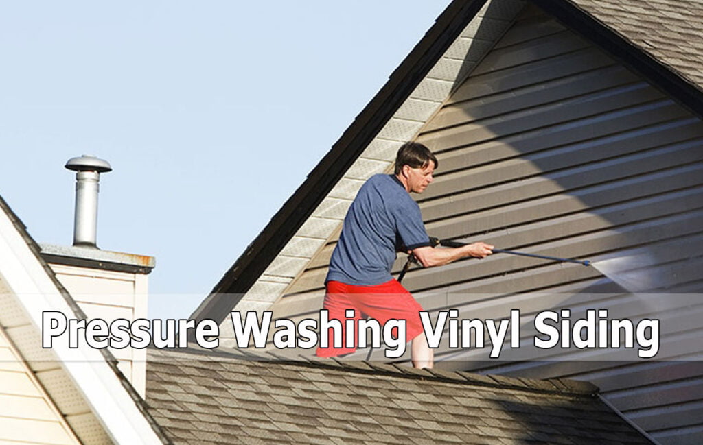Pressure Washing Vinyl Siding